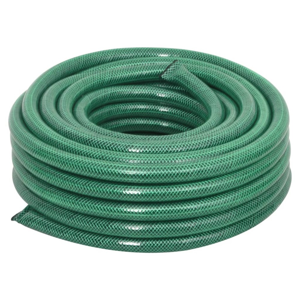 vidaXL Furtun de aer, verde, 0,75", 50 m, PVC