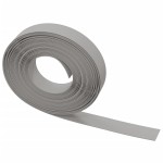 vidaXL Bordură de grădină, gri, 10 m 10 cm, polietilenă vidaXL Bordură de grădină, gri, 10 m 10 cm, polietilenă