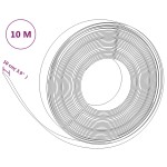 vidaXL Bordură de grădină, negru, 10 m 10 cm, polietilenă vidaXL Bordură de grădină, negru, 10 m 10 cm, polietilenă