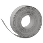vidaXL Bordură de grădină, gri, 10 m 15 cm, polietilenă vidaXL Bordură de grădină, gri, 10 m 15 cm, polietilenă