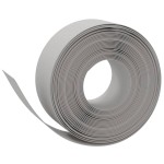 vidaXL Bordură de grădină, gri, 10 m 20 cm, polietilenă vidaXL Bordură de grădină, gri, 10 m 20 cm, polietilenă
