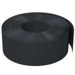 vidaXL Bordură de grădină, negru, 10 m 20 cm, polietilenă vidaXL Bordură de grădină, negru, 10 m 20 cm, polietilenă