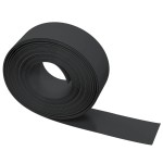 vidaXL Bordură de grădină, negru, 10 m 20 cm, polietilenă vidaXL Bordură de grădină, negru, 10 m 20 cm, polietilenă