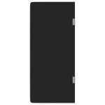 vidaXL Ecran intimitate pisoar perete negru 90x40cm sticlă securizată vidaXL Ecran intimitate pisoar perete negru 90x40cm sticlă securizată