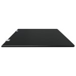 vidaXL Ecran intimitate pisoar perete negru 90x40cm sticlă securizată vidaXL Ecran intimitate pisoar perete negru 90x40cm sticlă securizată