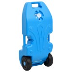 vidaXL Rezervor de apă cu roți pentru camping, albastru, 25 L vidaXL Rezervor de apă cu roți pentru camping, albastru, 25 L