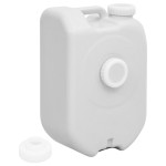 vidaXL Rezervor de apă portabil cu adaptor, gri, 24 L vidaXL Rezervor de apă portabil cu adaptor, gri, 24 L