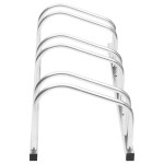 vidaXL Suport pentru biciclete, pentru 3 biciclete, oțel galvanizat vidaXL Suport pentru biciclete, pentru 3 biciclete, oțel galvanizat