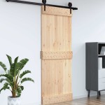 vidaXL Ușă „NARVIK”, 70x210 cm, lemn masiv de pin vidaXL Ușă „NARVIK”, 70x210 cm, lemn masiv de pin