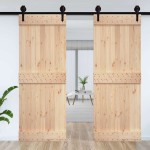 vidaXL Ușă „NARVIK”, 85x210 cm, lemn masiv de pin vidaXL Ușă „NARVIK”, 85x210 cm, lemn masiv de pin