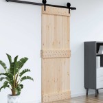 vidaXL Ușă „NARVIK”, 95x210 cm, lemn masiv de pin vidaXL Ușă „NARVIK”, 95x210 cm, lemn masiv de pin