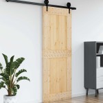 vidaXL Ușă „NARVIK”, 85x210 cm, lemn masiv de pin vidaXL Ușă „NARVIK”, 85x210 cm, lemn masiv de pin