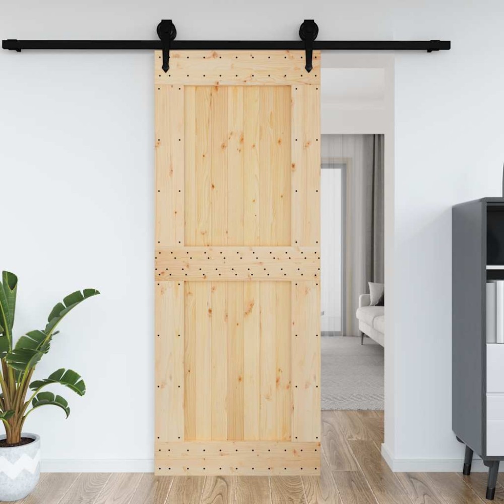 vidaXL Ușă „NARVIK”, 90x210 cm, lemn masiv de pin