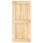 vidaXL Ușă „NARVIK”, 95x210 cm, lemn masiv de pin vidaXL Ușă „NARVIK”, 95x210 cm, lemn masiv de pin