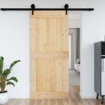 vidaXL Ușă „NARVIK”, 100x210 cm, lemn masiv de pin vidaXL Ușă „NARVIK”, 100x210 cm, lemn masiv de pin