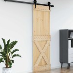 vidaXL Ușă „NARVIK”, 70x210 cm, lemn masiv de pin vidaXL Ușă „NARVIK”, 70x210 cm, lemn masiv de pin