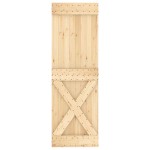 vidaXL Ușă „NARVIK”, 70x210 cm, lemn masiv de pin vidaXL Ușă „NARVIK”, 70x210 cm, lemn masiv de pin