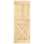 vidaXL Ușă „NARVIK”, 80x210 cm, lemn masiv de pin