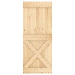 vidaXL Ușă „NARVIK”, 85x210 cm, lemn masiv de pin vidaXL Ușă „NARVIK”, 85x210 cm, lemn masiv de pin