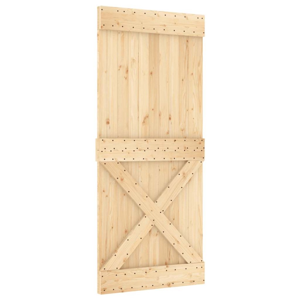 vidaXL Ușă „NARVIK”, 90x210 cm, lemn masiv de pin