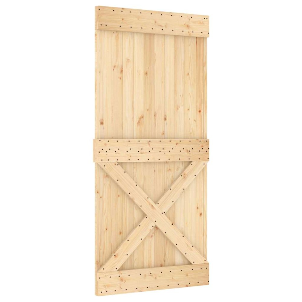 vidaXL Ușă „NARVIK”, 95x210 cm, lemn masiv de pin