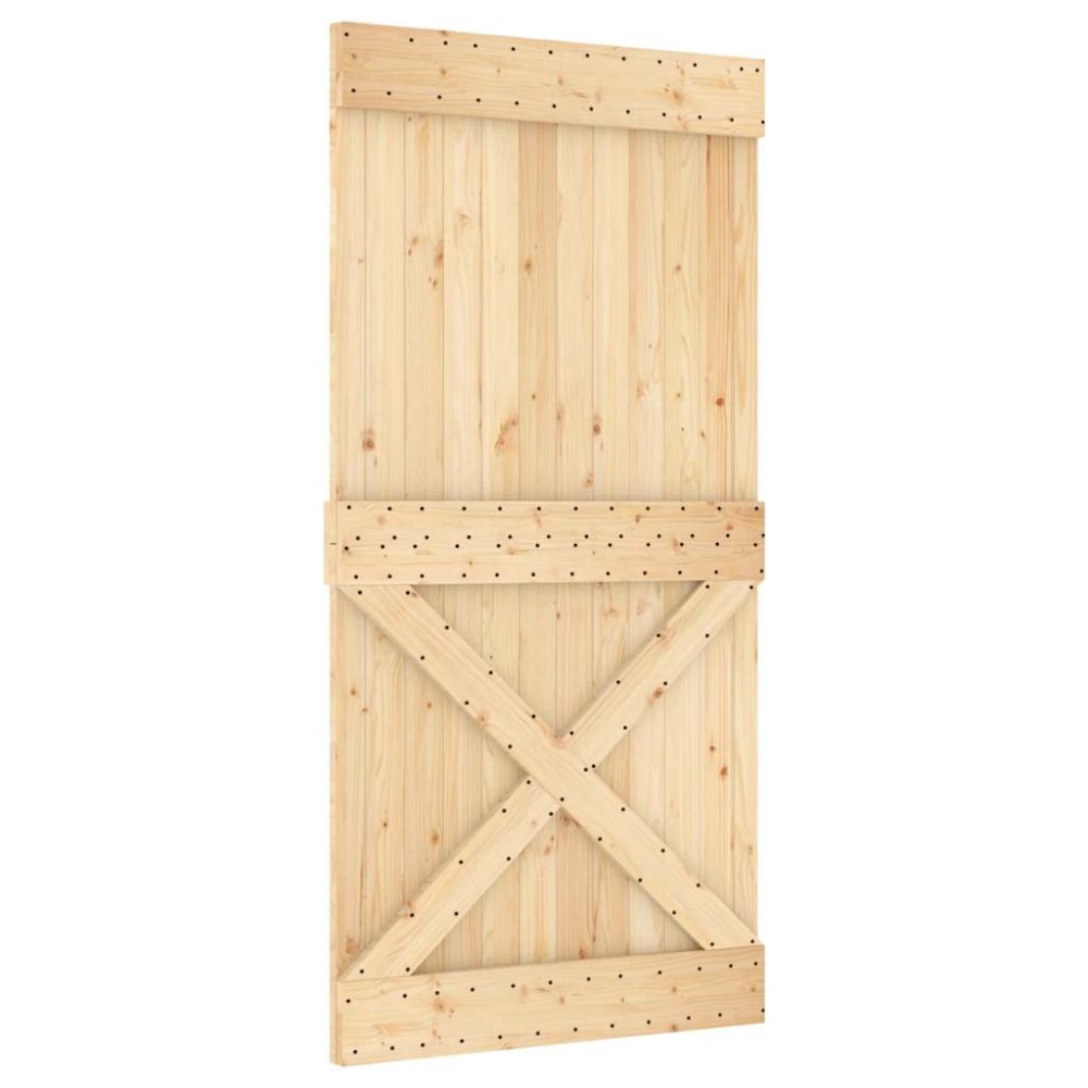 vidaXL Ușă „NARVIK”, 100x210 cm, lemn masiv de pin