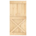 vidaXL Ușă „NARVIK”, 100x210 cm, lemn masiv de pin vidaXL Ușă „NARVIK”, 100x210 cm, lemn masiv de pin