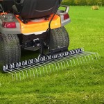 vidaXL Scarificator pentru mașină de tuns iarba ride-on, 109 cm vidaXL Scarificator pentru mașină de tuns iarba ride-on, 109 cm