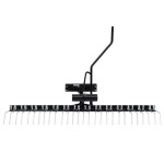 vidaXL Scarificator pentru mașină de tuns iarba ride-on, 109 cm vidaXL Scarificator pentru mașină de tuns iarba ride-on, 109 cm