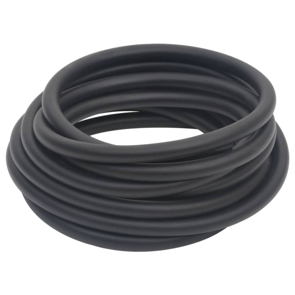 vidaXL Furtun de aer hibrid, negru, 2 m, cauciuc și PVC