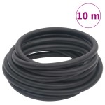 vidaXL Furtun de aer hibrid, negru, 0,6", 10 m, cauciuc și PVC vidaXL Furtun de aer hibrid, negru, 0,6", 10 m, cauciuc și PVC