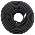 vidaXL Furtun de aer hibrid, negru, 0,6", 20 m, cauciuc și PVC vidaXL Furtun de aer hibrid, negru, 0,6", 20 m, cauciuc și PVC