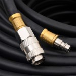 vidaXL Furtun de aer hibrid, negru, 0,6", 20 m, cauciuc și PVC vidaXL Furtun de aer hibrid, negru, 0,6", 20 m, cauciuc și PVC