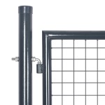 vidaXL Poartă de grădină din plasă antracit 300x175 cm oțel galvanizat vidaXL Poartă de grădină din plasă antracit 300x175 cm oțel galvanizat