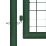 vidaXL Poartă de grădină din plasă, verde, 500x175 cm, oțel galvanizat vidaXL Poartă de grădină din plasă, verde, 500x175 cm, oțel galvanizat