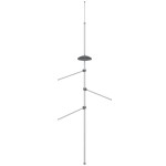 vidaXL Suport pentru prosoape, 47x280 cm, aluminiu