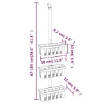 vidaXL Raft suspendat pentru duș 30x15x(67-105) cm aluminiu vidaXL Raft suspendat pentru duș 30x15x(67-105) cm aluminiu