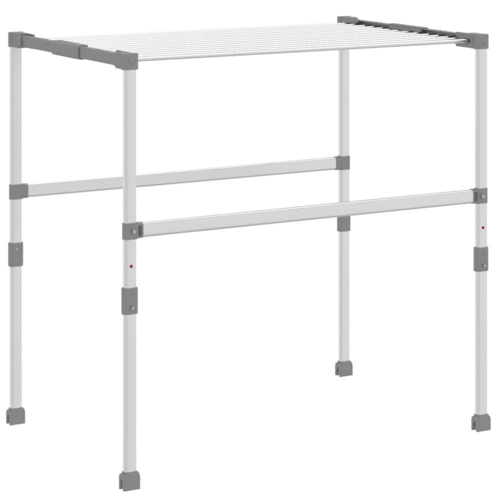vidaXL Uscător de rufe, 83x(50-55)x(40-85) cm, aluminiu