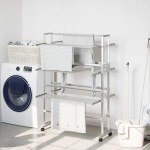vidaXL Uscător de rufe cu roți, 89x64x129 cm, aluminiu vidaXL Uscător de rufe cu roți, 89x64x129 cm, aluminiu