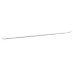 vidaXL Șine pentru perdele 2 buc, alb și argintiu, 90-130 cm, aluminiu vidaXL Șine pentru perdele 2 buc, alb și argintiu, 90-130 cm, aluminiu