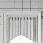 vidaXL Șine pentru perdele 2 buc, alb și argintiu, 60-105 cm, aluminiu vidaXL Șine pentru perdele 2 buc, alb și argintiu, 60-105 cm, aluminiu