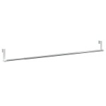 vidaXL Șine pentru perdele 2 buc, alb și argintiu, 60-105 cm, aluminiu vidaXL Șine pentru perdele 2 buc, alb și argintiu, 60-105 cm, aluminiu