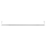 vidaXL Șine pentru perdele 2 buc, alb și argintiu, 60-105 cm, aluminiu vidaXL Șine pentru perdele 2 buc, alb și argintiu, 60-105 cm, aluminiu