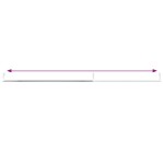 vidaXL Șine pentru perdele 2 buc, alb și argintiu, 60-105 cm, aluminiu vidaXL Șine pentru perdele 2 buc, alb și argintiu, 60-105 cm, aluminiu
