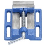 vidaXL Menghină pentru presă de frezat, albastru, 76 mm, fontă vidaXL Menghină pentru presă de frezat, albastru, 76 mm, fontă