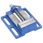 vidaXL Menghină pentru presă de frezat, albastru, 76 mm, fontă vidaXL Menghină pentru presă de frezat, albastru, 76 mm, fontă