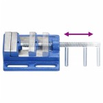 vidaXL Menghină pentru presă de frezat, albastru, 76 mm, fontă vidaXL Menghină pentru presă de frezat, albastru, 76 mm, fontă