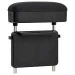 vidaXL Cotieră auto universală, negru, 23x8x(30-38) cm ABS vidaXL Cotieră auto universală, negru, 23x8x(30-38) cm ABS