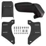 vidaXL Cotieră auto universală, negru, 13x33x(33-53) cm ABS vidaXL Cotieră auto universală, negru, 13x33x(33-53) cm ABS