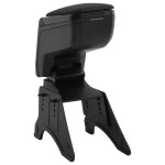 vidaXL Cotieră auto universală, negru, 14x30x(32-48,5) cm ABS vidaXL Cotieră auto universală, negru, 14x30x(32-48,5) cm ABS